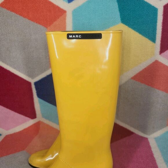 Marc By Marc Jacobs Yellow Ankle Boots - Picture 2 of 7